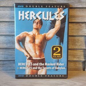 🖤 Hercules Double Feature Hercules And The Masked Rider Hercules Dvd